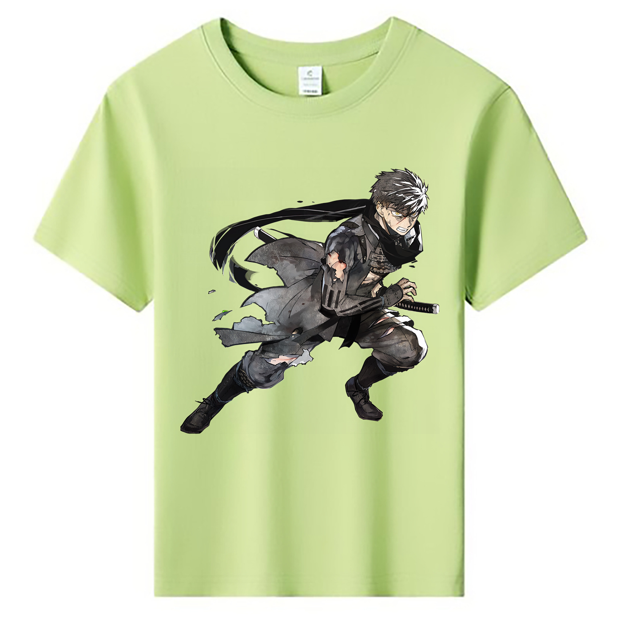 （画像用） 刀剣乱舞 Touken Ranbu 綿100％キッズTシャツ（フロントプリント）
